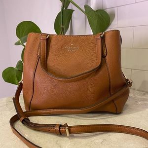 Kate Spade Leila Triple Compartment Shoulder Bag Crossbody Purse